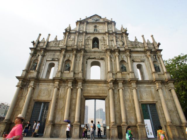 大三巴牌坊 Ruins of St. Paul’s
