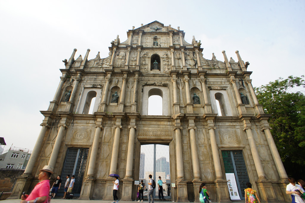 大三巴牌坊 Ruins of St. Paul’s