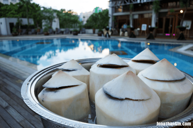 【新加坡旅遊】Landmark Village hotel, Singapore 池伴晚宴